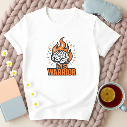 Fiery Brain MS Warrior T-Shirt
