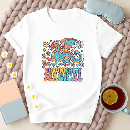 Chronically Magical Rainbow Dragon T-Shirt