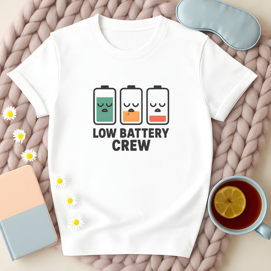 Low Battery Crew T-Shirt