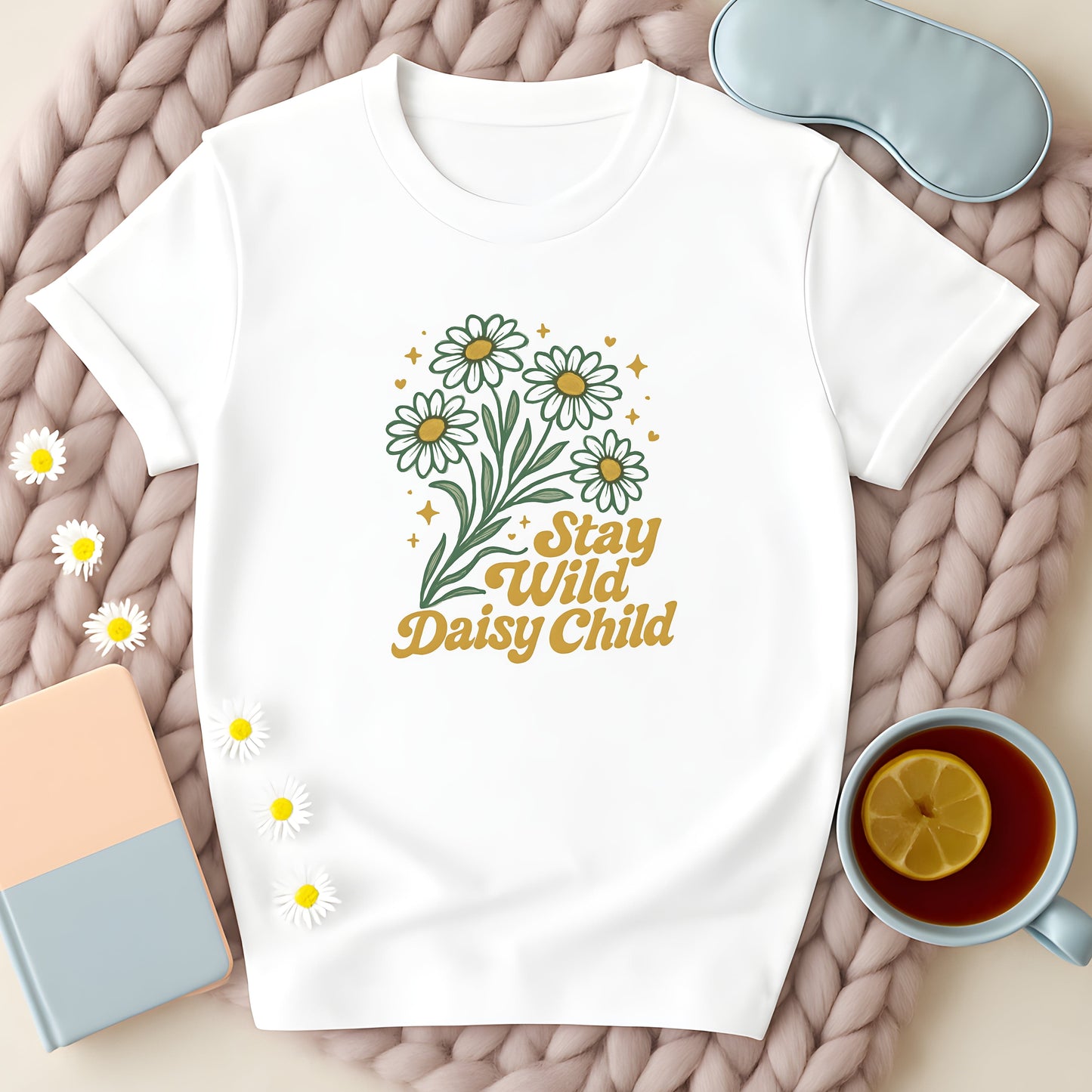 Stay Wild Daisy Child T-Shirt