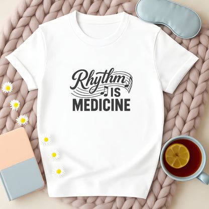 Rhythm Is Medicine Music T-Shirt