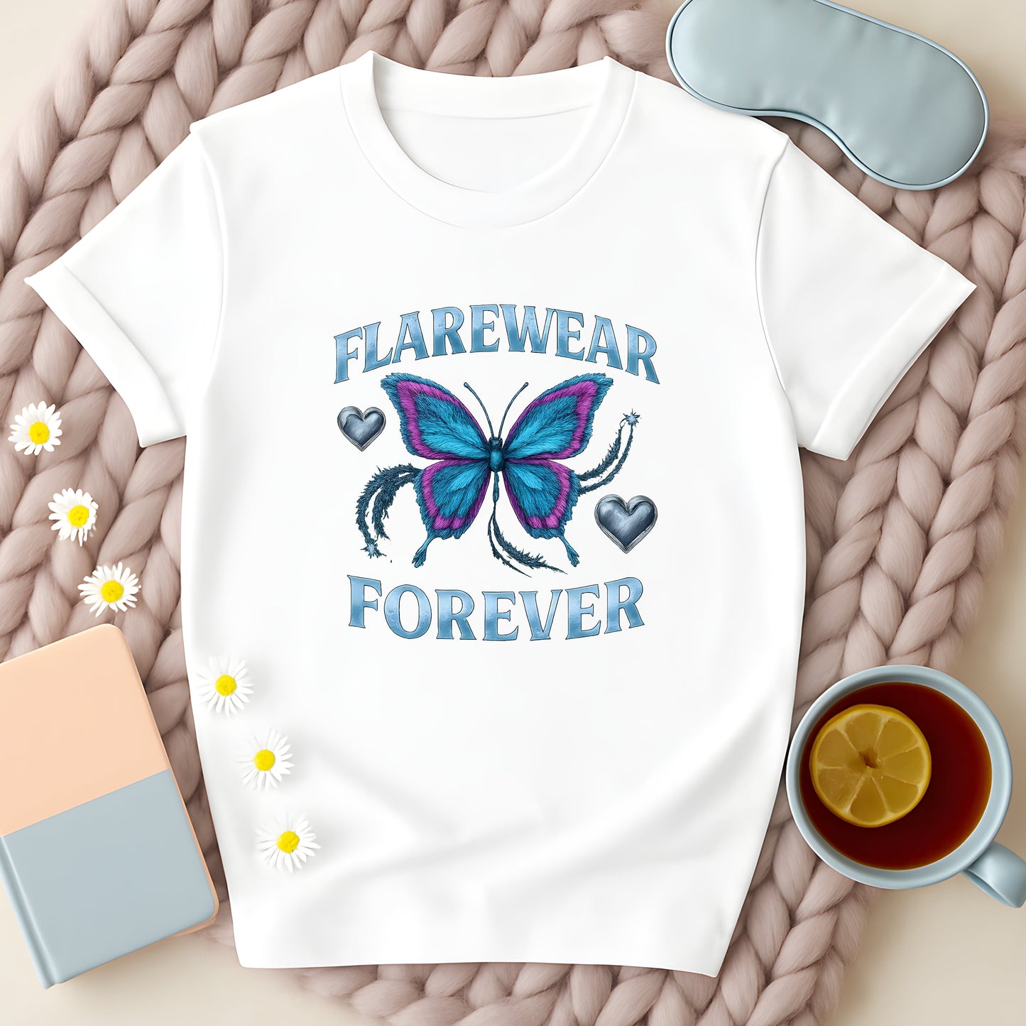Flarewear Forever Butterfly Y2K T-Shirt