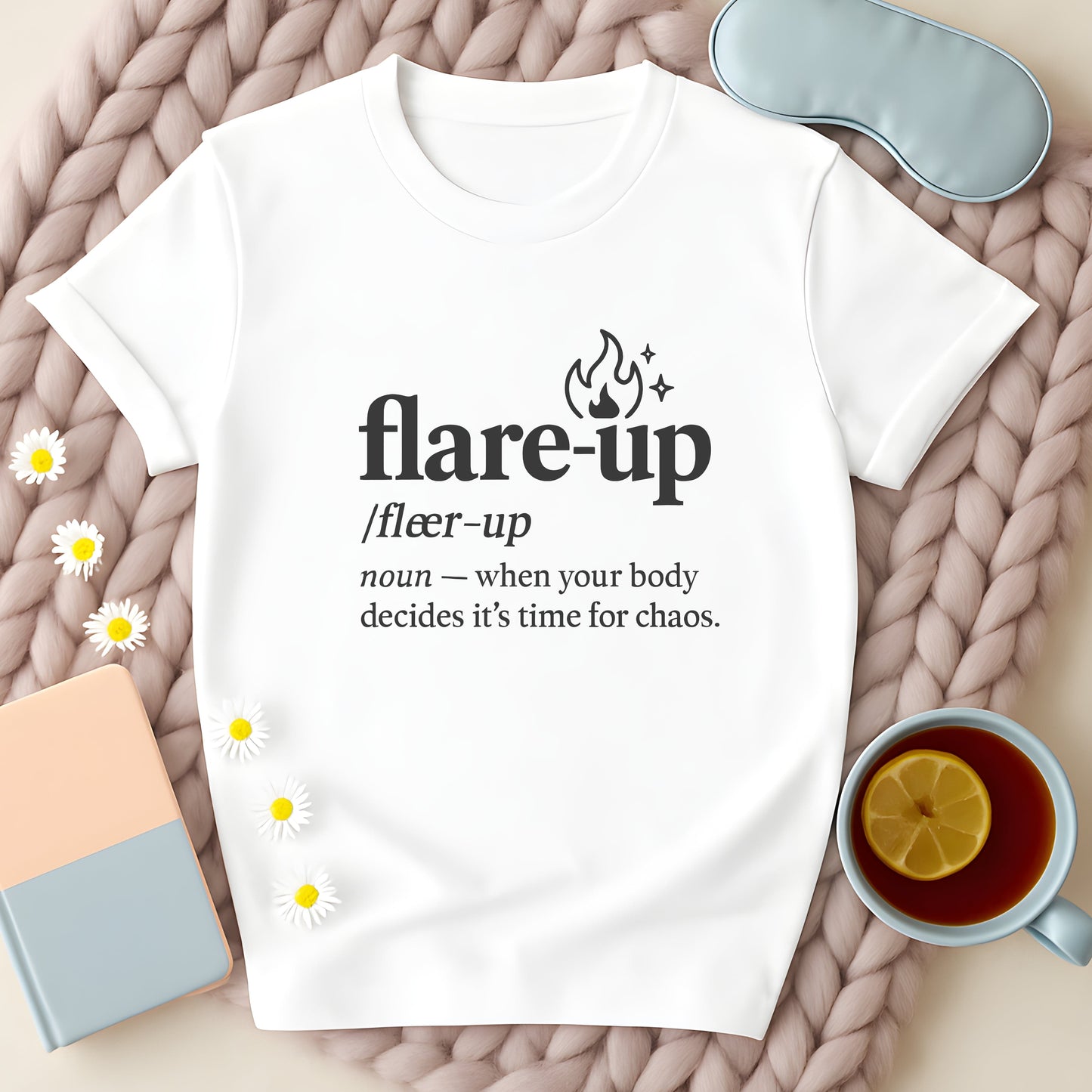 Flare-Up Definition T-Shirt