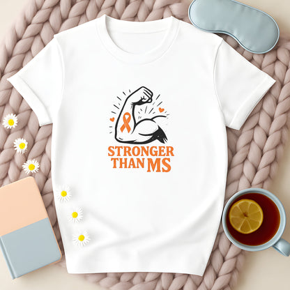 Stronger Than MS Bicep T-Shirt