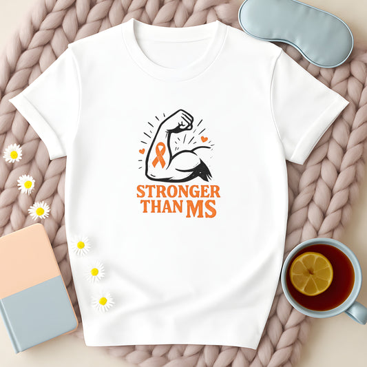 Stronger Than MS Bicep T-Shirt