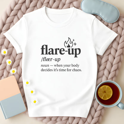 Flare-Up Definition T-Shirt