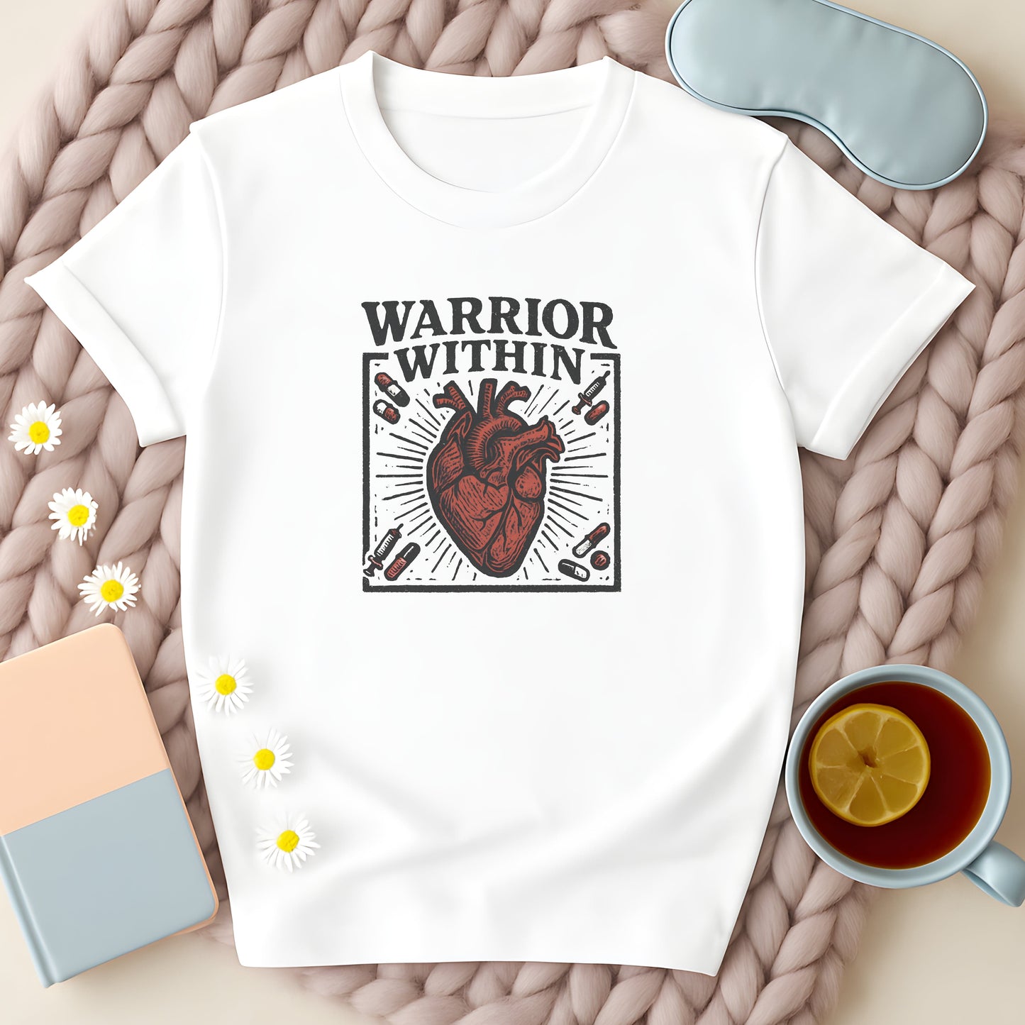 Warrior Within Heart T-Shirt