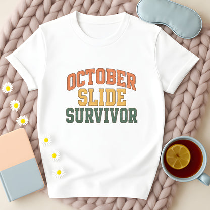 October Slide Survivor T-Shirt