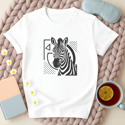 Elegant Zebra T-Shirt