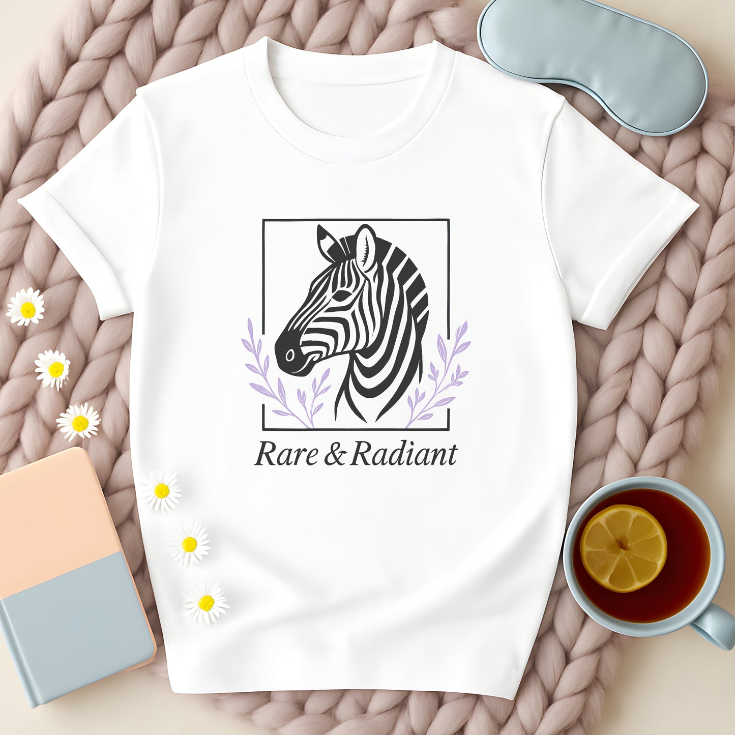 Rare and Radiant Zebra T-Shirt