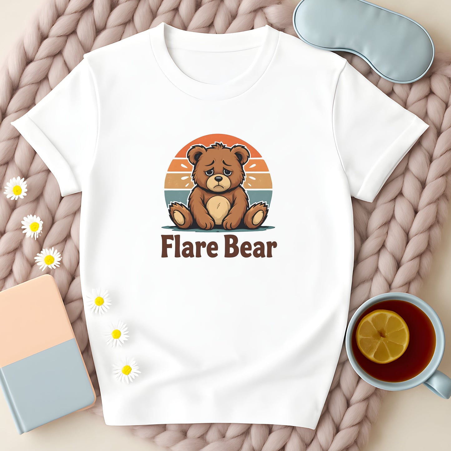 Sad Flare Bear T-Shirt