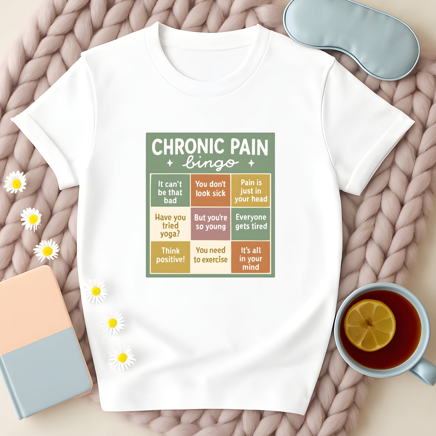 Chronic Pain Bingo T-Shirt