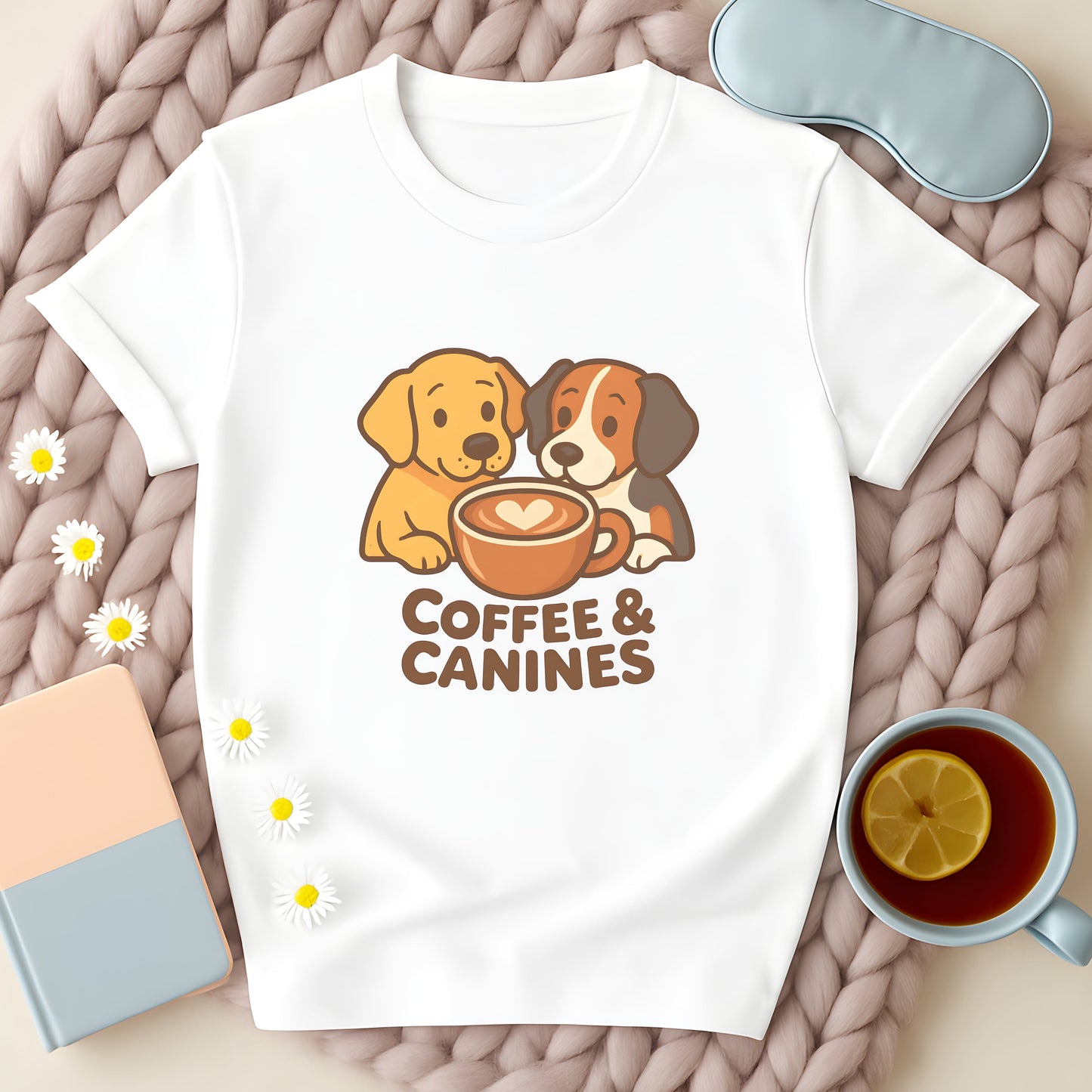 Coffee And Canines T-Shirt