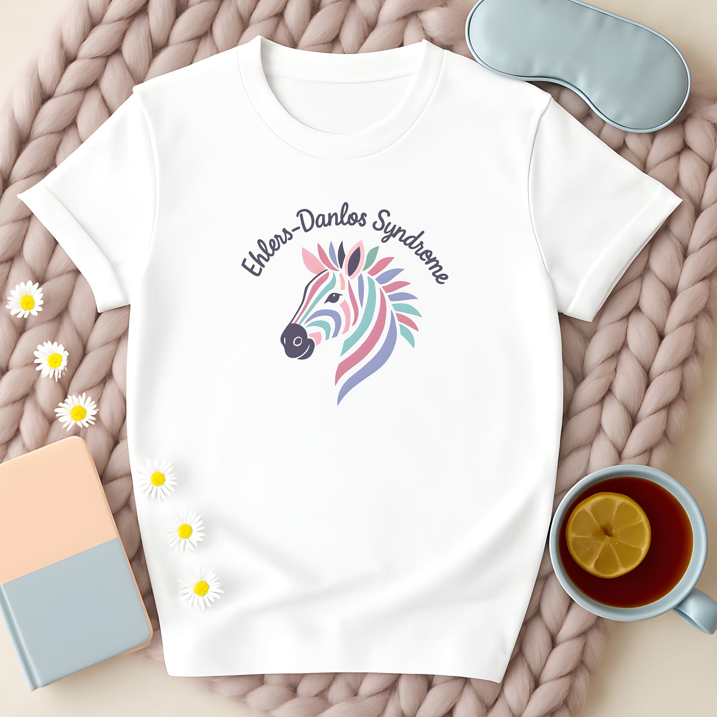 Colorful EDS Zebra T-Shirt