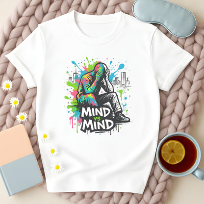 Mind Vs Mind Mental Health City T-Shirt