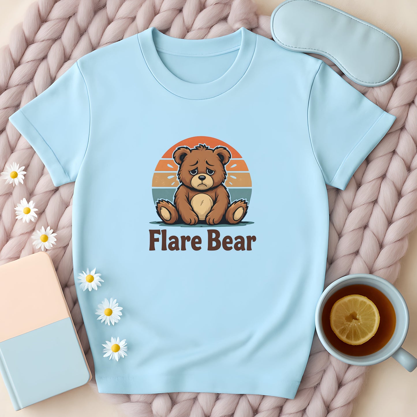 Sad Flare Bear T-Shirt