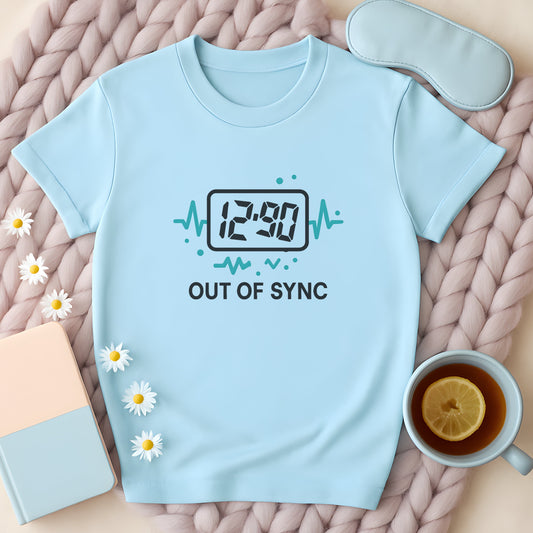 Out Of Sync Digital Clock T-Shirt