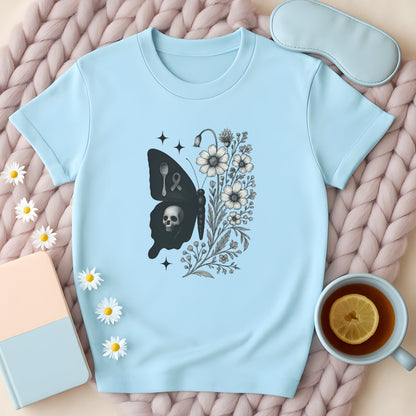 Gothic Spoonie Butterfly T-Shirt