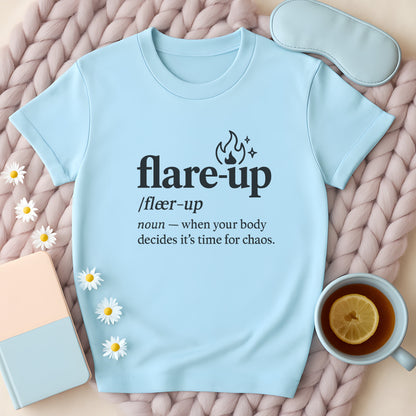 Flare-Up Definition T-Shirt