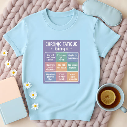 Chronic Fatigue Bingo T-Shirt