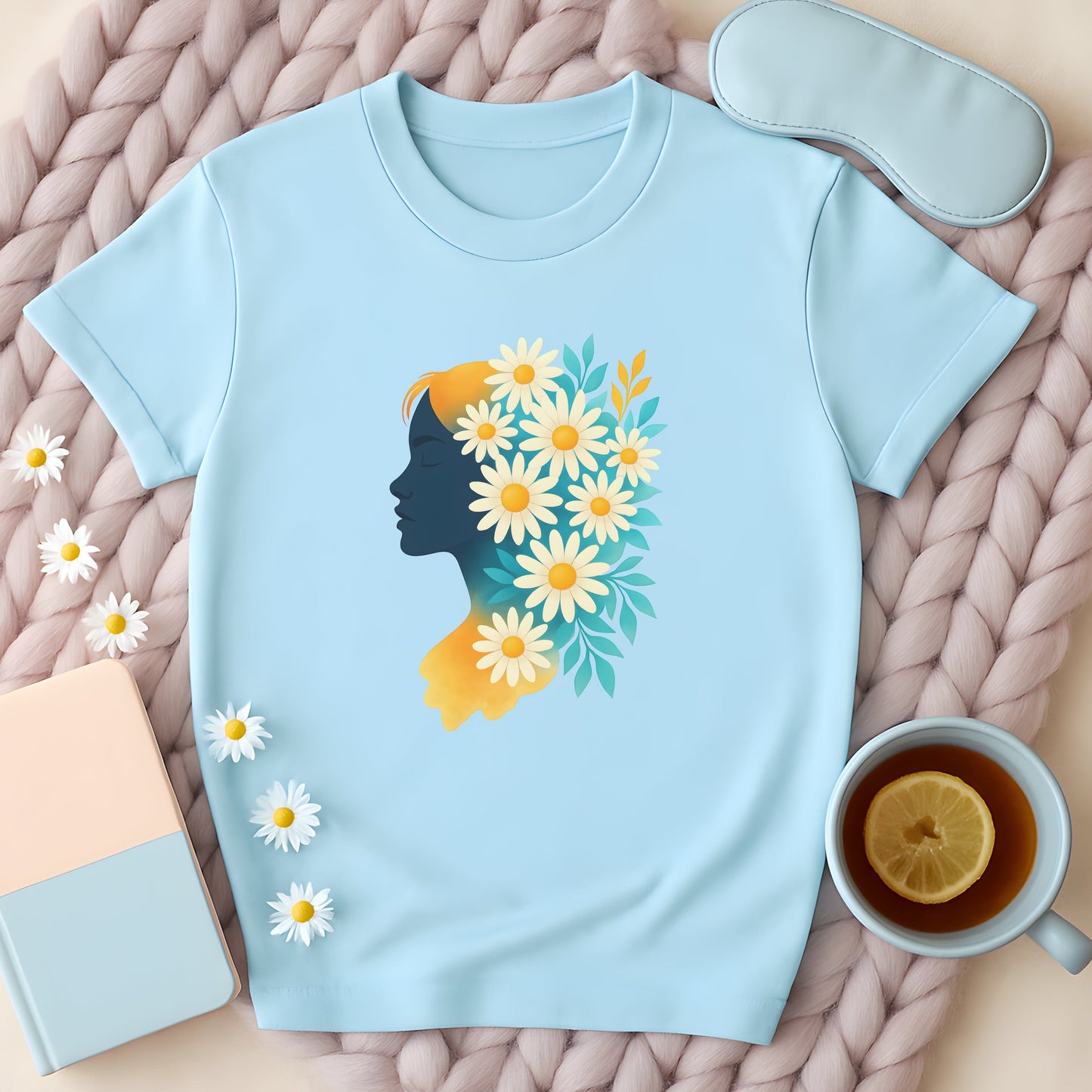Floral Silhouette T-Shirt