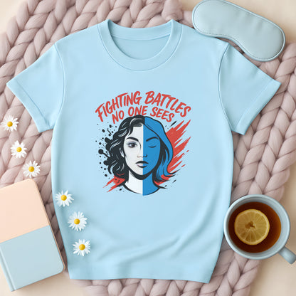 Fighting Battles No-one Sees T-Shirt