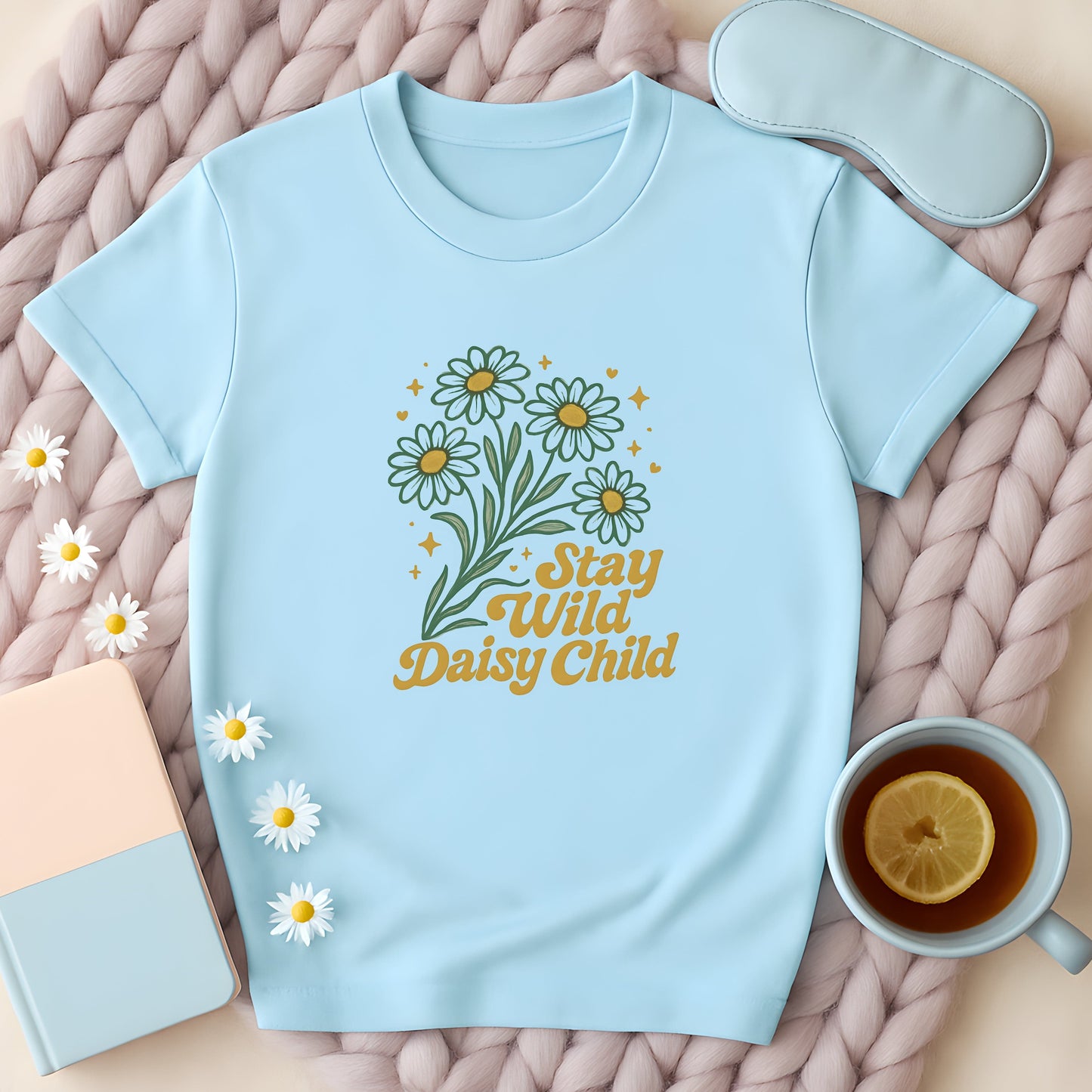 Stay Wild Daisy Child T-Shirt