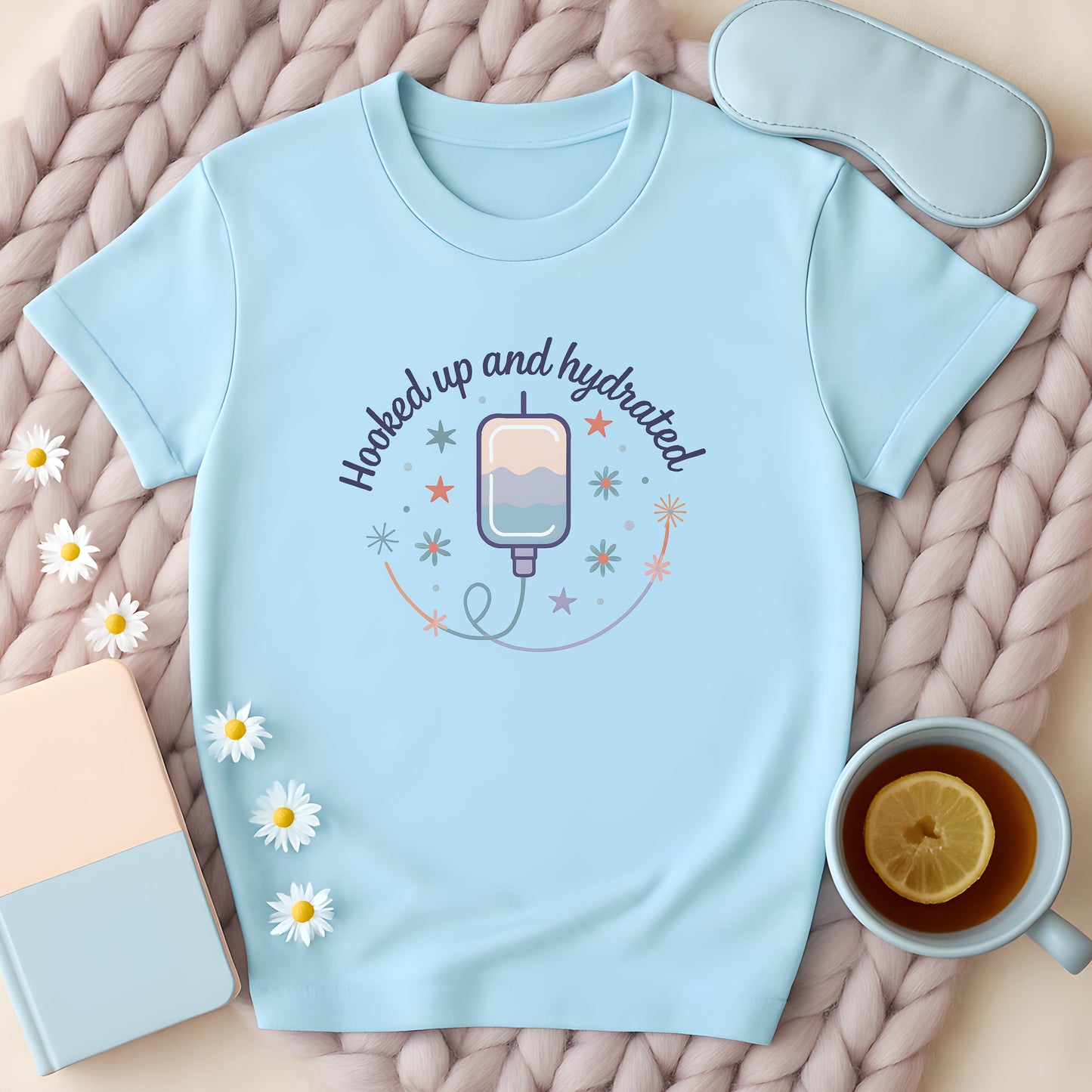 Hooked Up And Hydrated IV T-Shirt