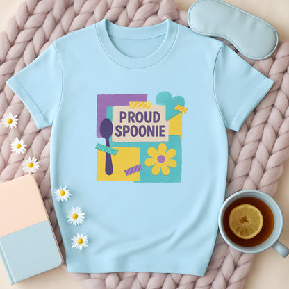 Proud Spoonie Scrapbook T-Shirt