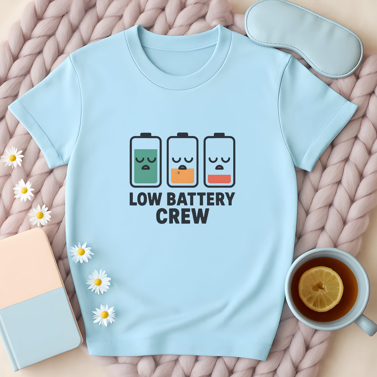 Low Battery Crew T-Shirt