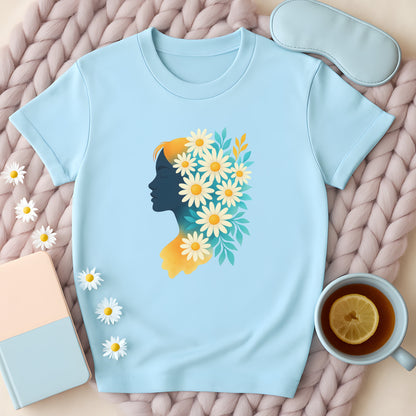 Floral Silhouette T-Shirt