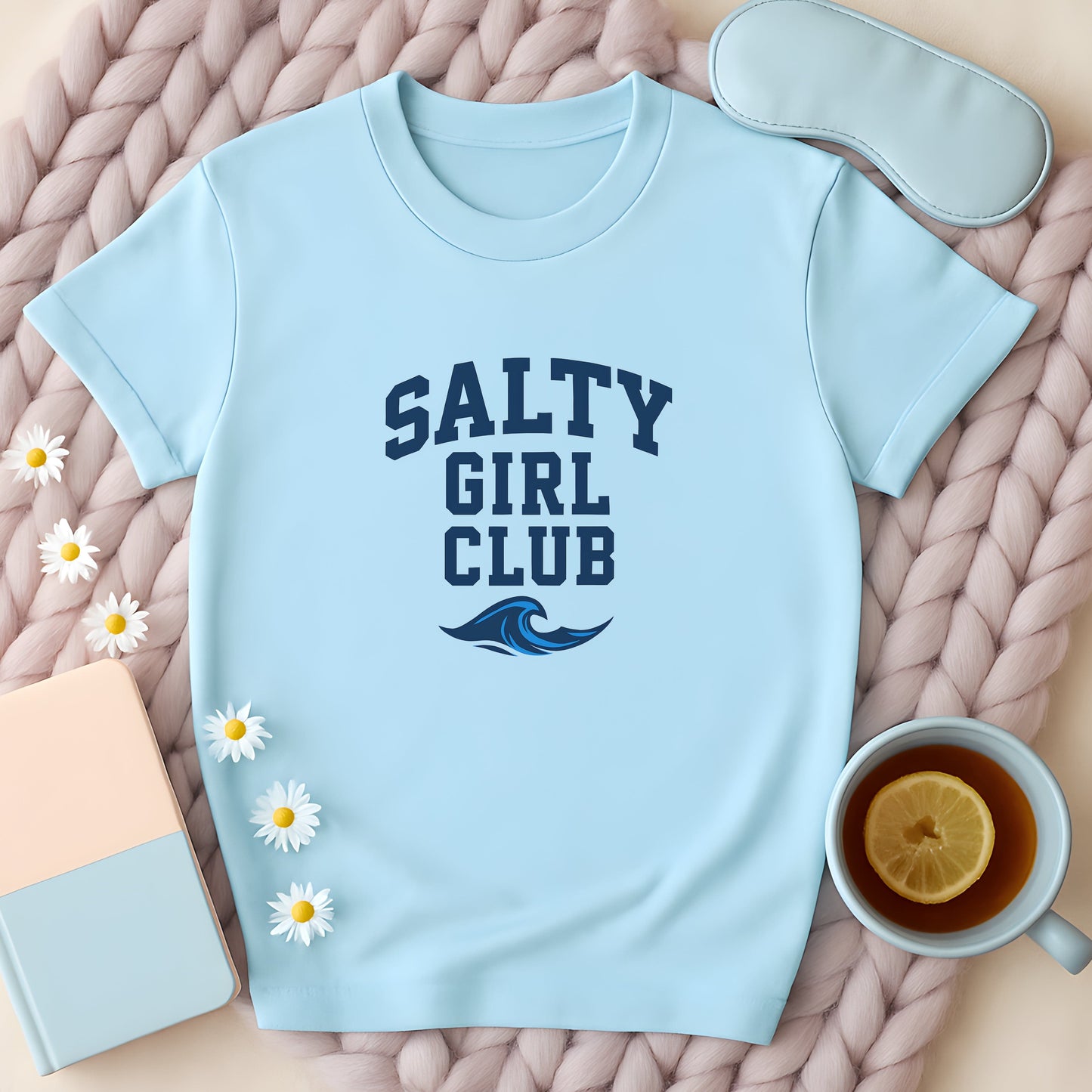 Salty Girl Club Ocean T-Shirt