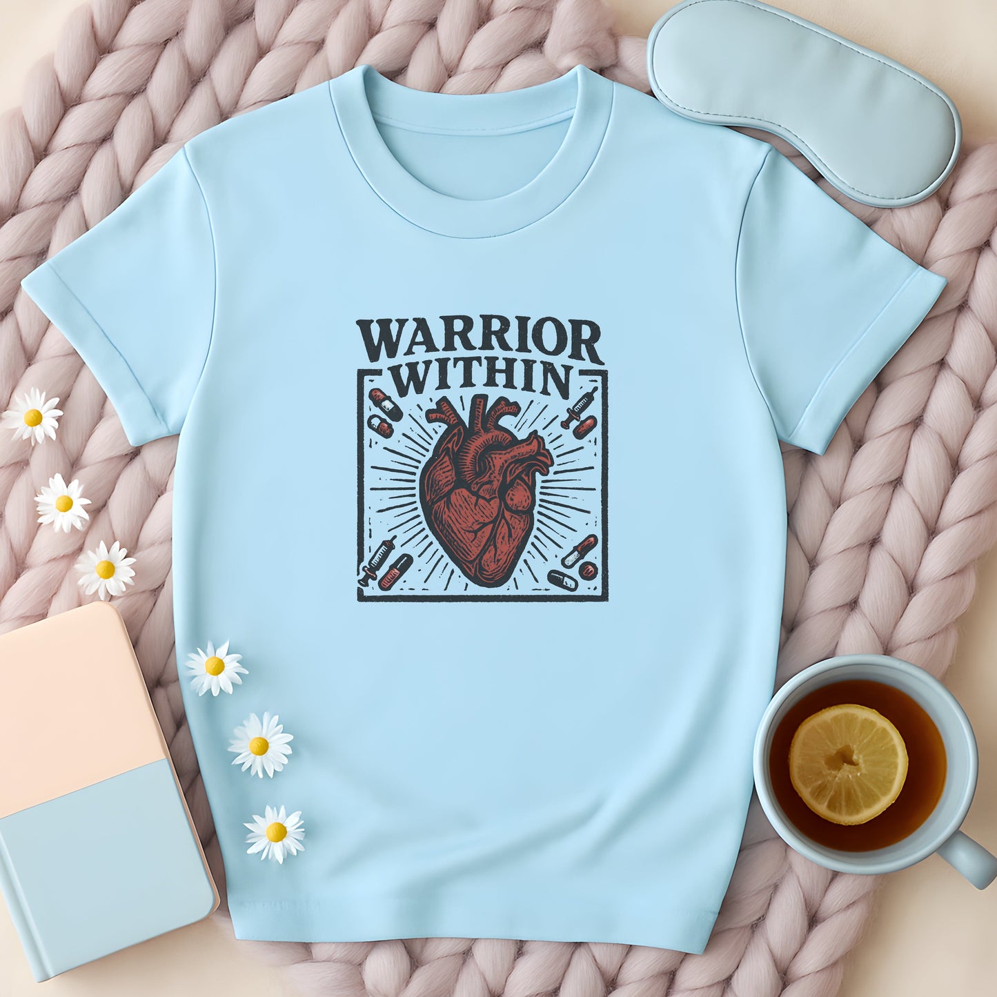 Warrior Within Heart T-Shirt