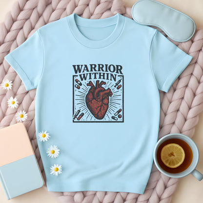 Warrior Within Heart T-Shirt