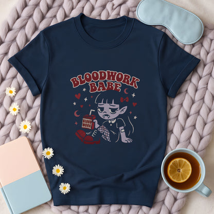 Bloodwork Babe Vampire T-Shirt