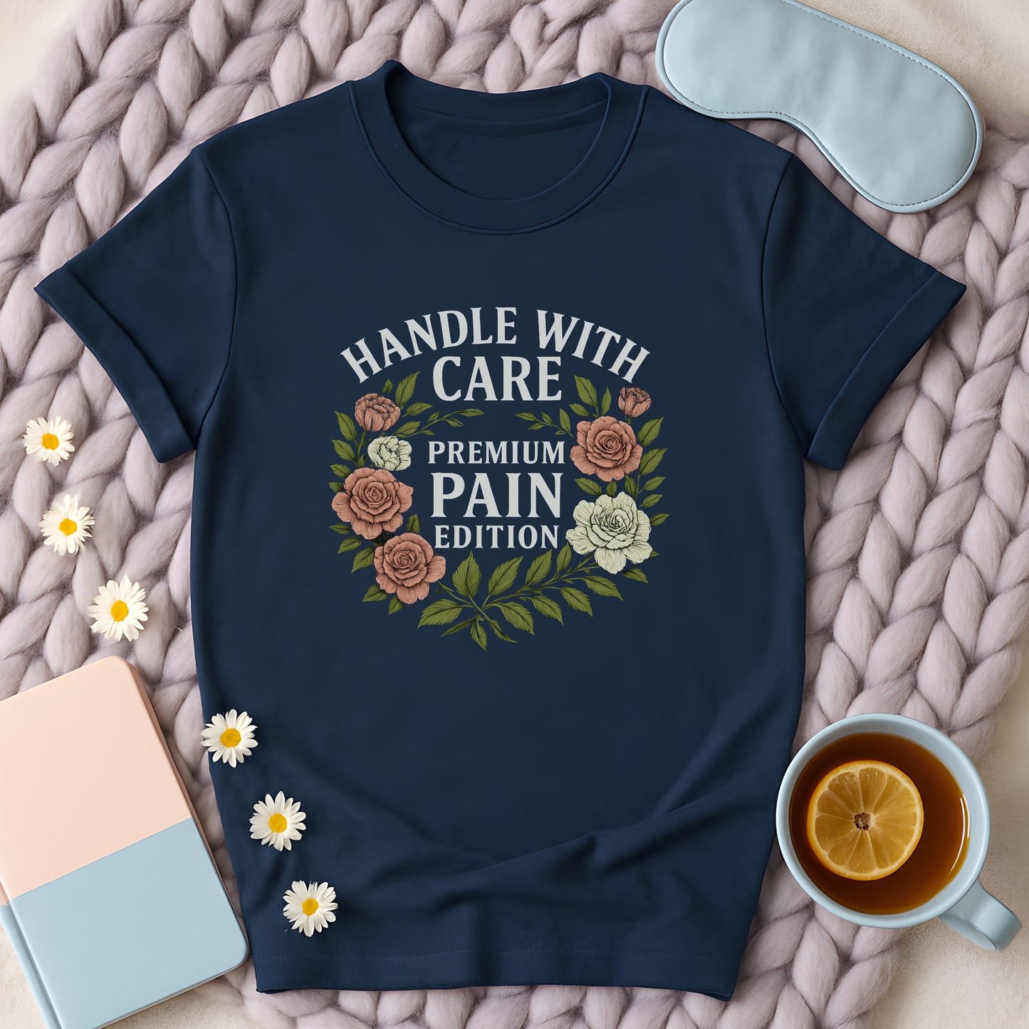 Handle With Care Floral T-Shirt