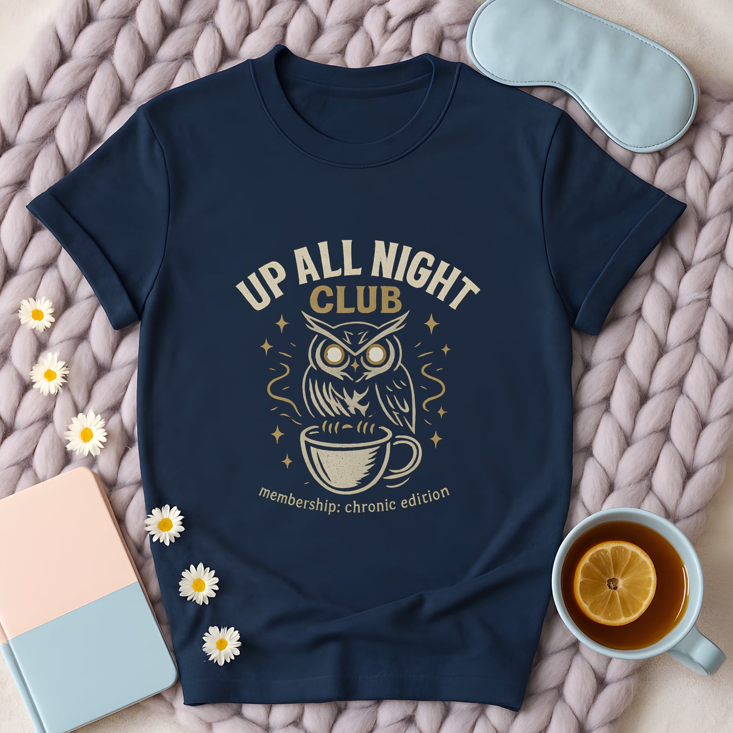 Up All Night Club Owl T-Shirt