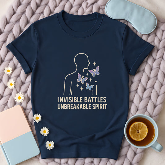 Invisible Battles Unbreakable Spirit T-Shirt
