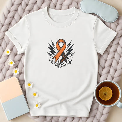 Electric Orange MS Awareness Ribbon T-Shirt