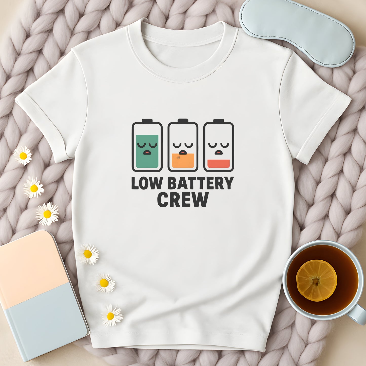 Low Battery Crew T-Shirt