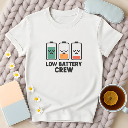 Low Battery Crew T-Shirt