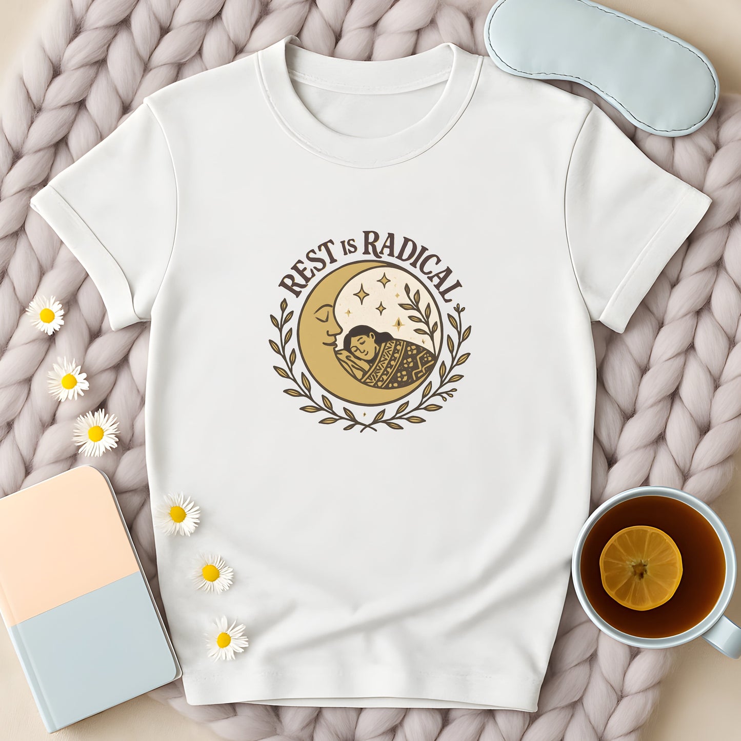 Rest Is Radical Moon T-Shirt