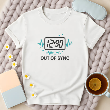 Out Of Sync Digital Clock T-Shirt