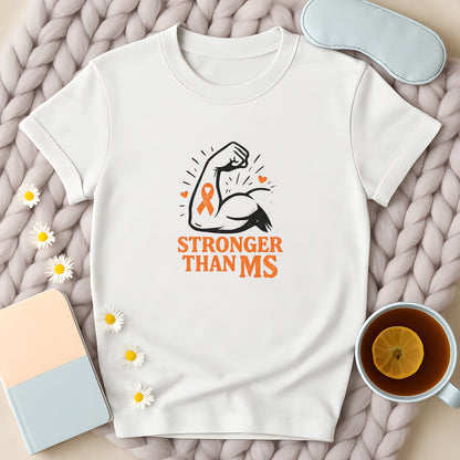 Stronger Than MS Bicep T-Shirt