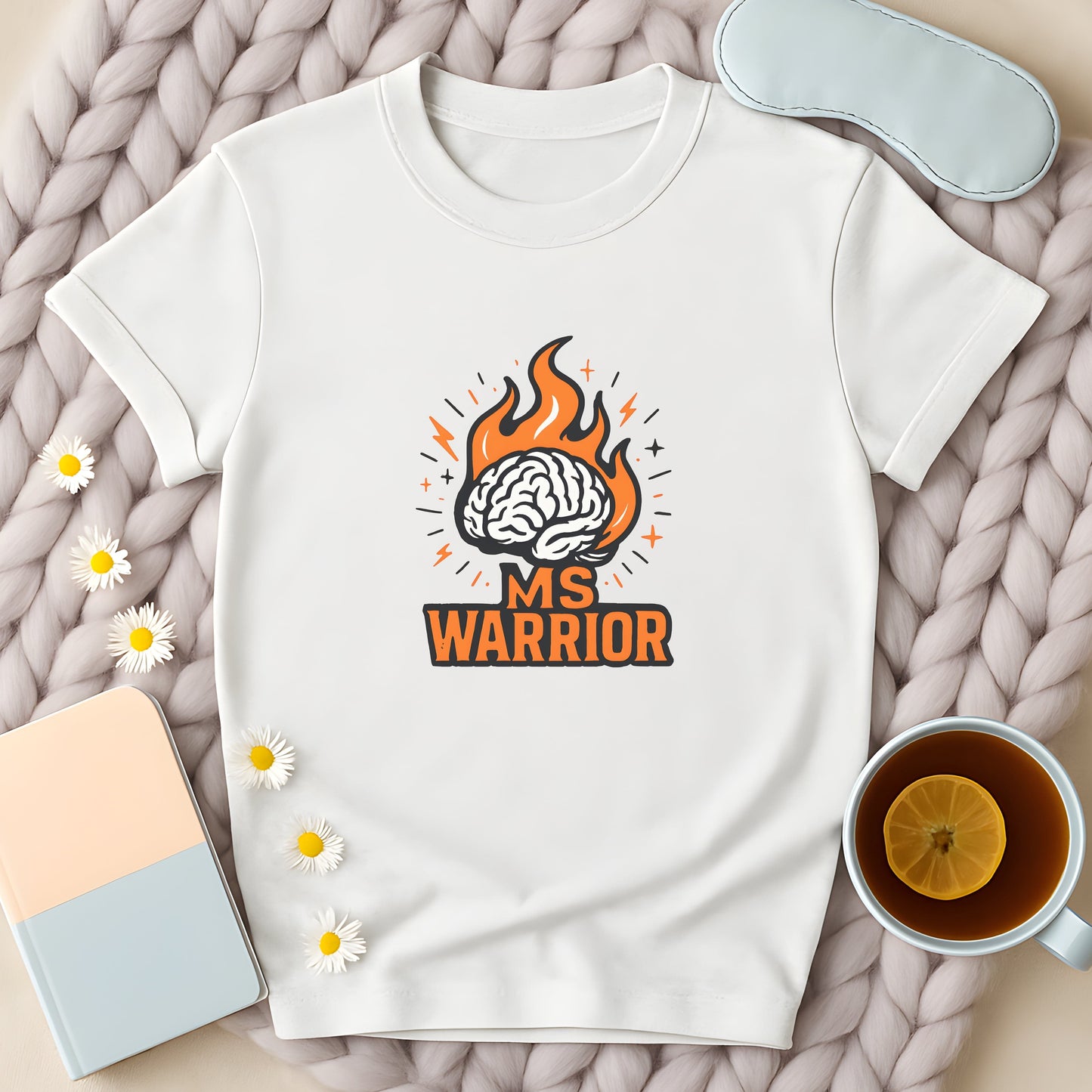 Fiery Brain MS Warrior T-Shirt