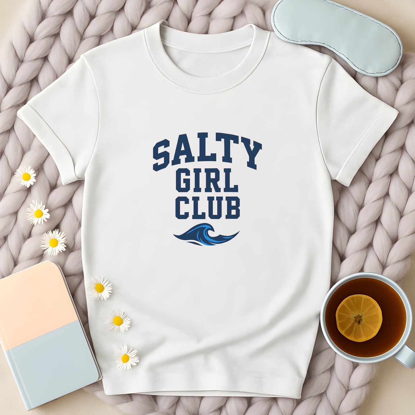 Salty Girl Club Ocean T-Shirt