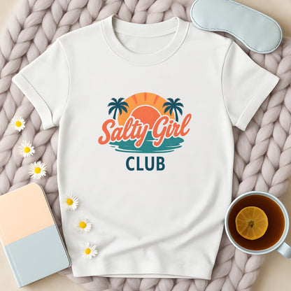 Salty Girl Club Beach T-Shirt