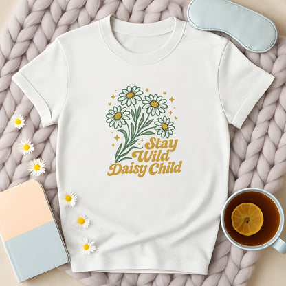 Stay Wild Daisy Child T-Shirt