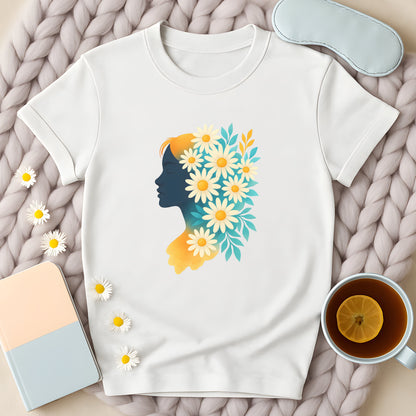 Floral Silhouette T-Shirt