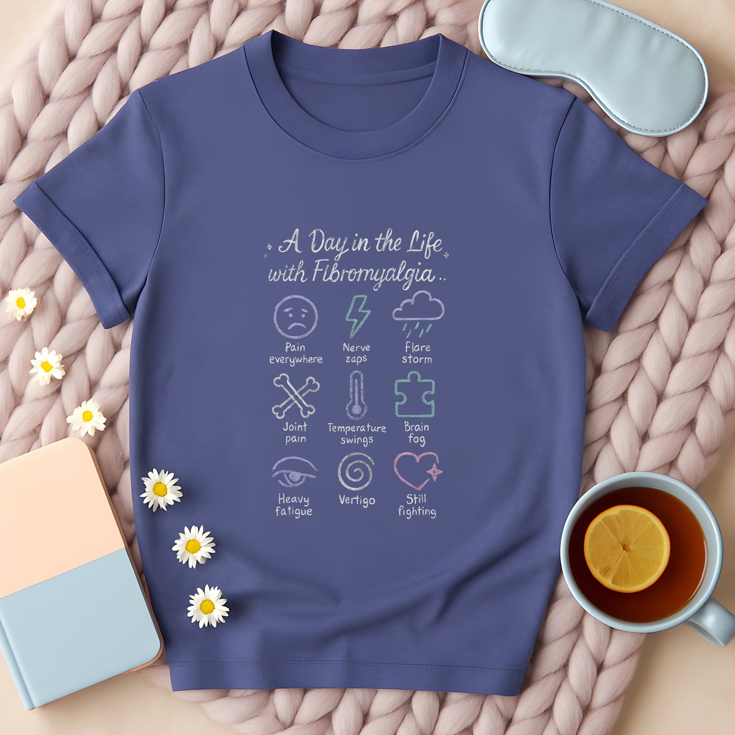 A Day In The Life With Fibromyalgia T-Shirt